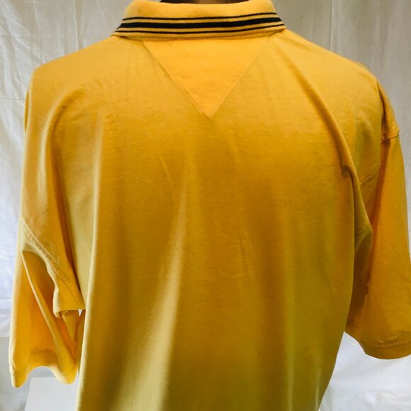 Mens Tommy Hilfiger Coral Canyon Golf Short Sleeve Yellow Polo Shirt Size XL - Picture 9 of 13